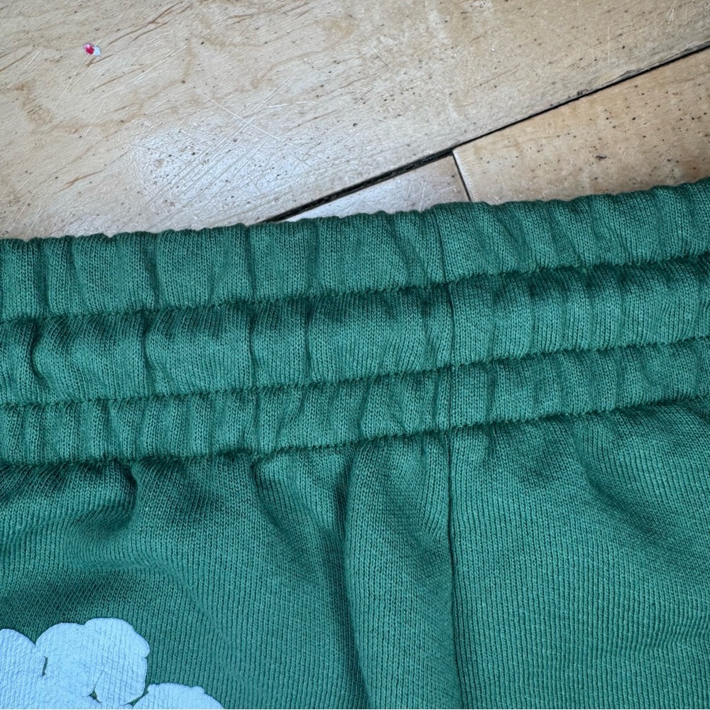 Denim Tears The Cotton Wreath Shorts Green size Men’s XL - Picture 6 of 9